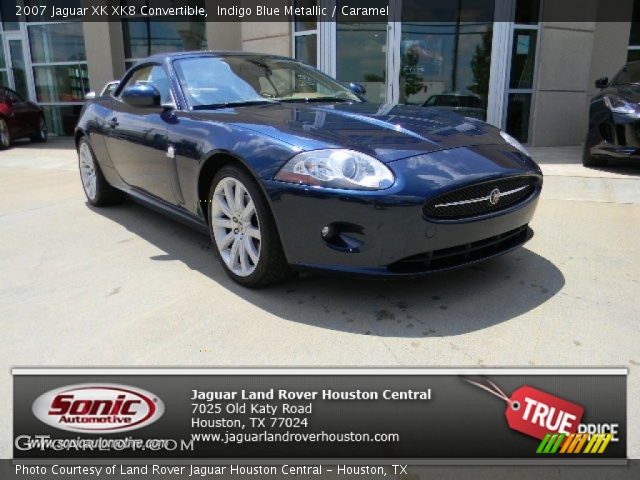 2007 Jaguar XK XK8 Convertible in Indigo Blue Metallic