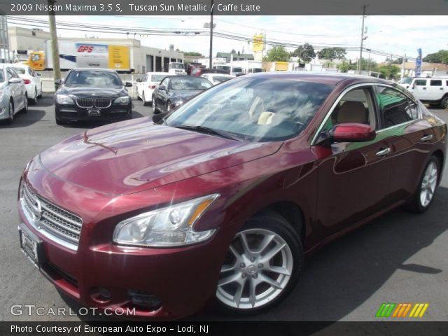 2009 Nissan Maxima 3.5 S in Tuscan Sun Metallic