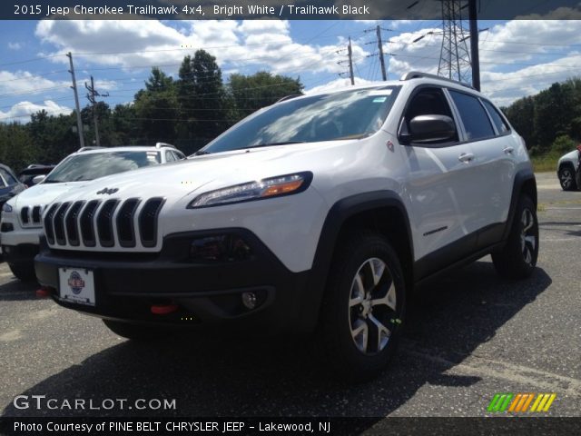 2015 Jeep Cherokee Trailhawk 4x4 in Bright White