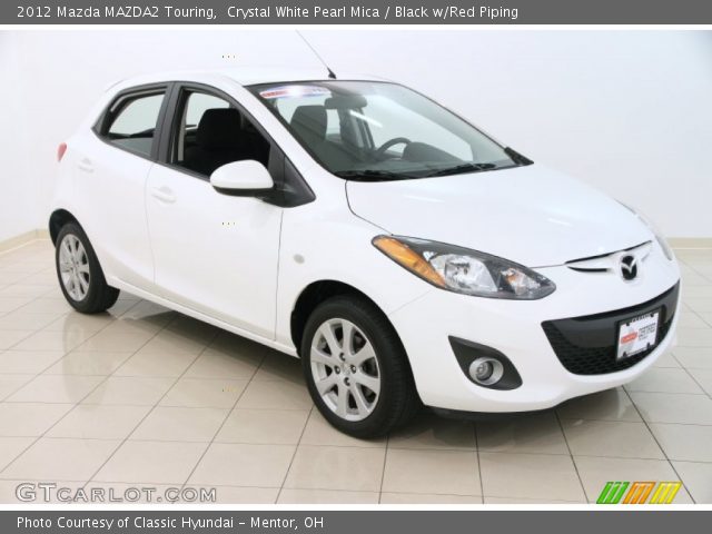 2012 Mazda MAZDA2 Touring in Crystal White Pearl Mica