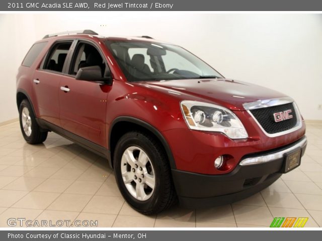 2011 GMC Acadia SLE AWD in Red Jewel Tintcoat