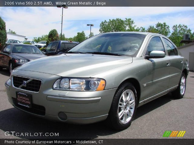 2006 Volvo S60 2.5T AWD in Willow Green Metallic
