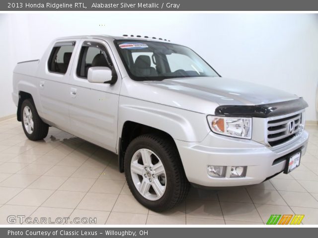 2013 Honda Ridgeline RTL in Alabaster Silver Metallic