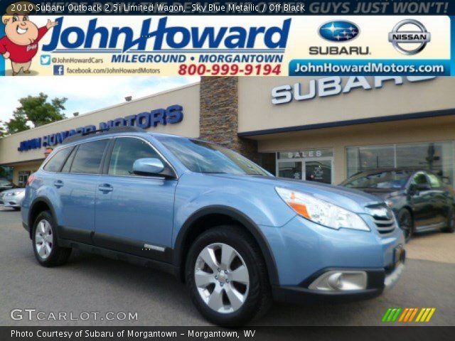 2010 Subaru Outback 2.5i Limited Wagon in Sky Blue Metallic