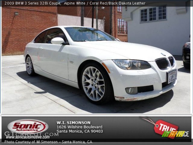 2009 BMW 3 Series 328i Coupe in Alpine White