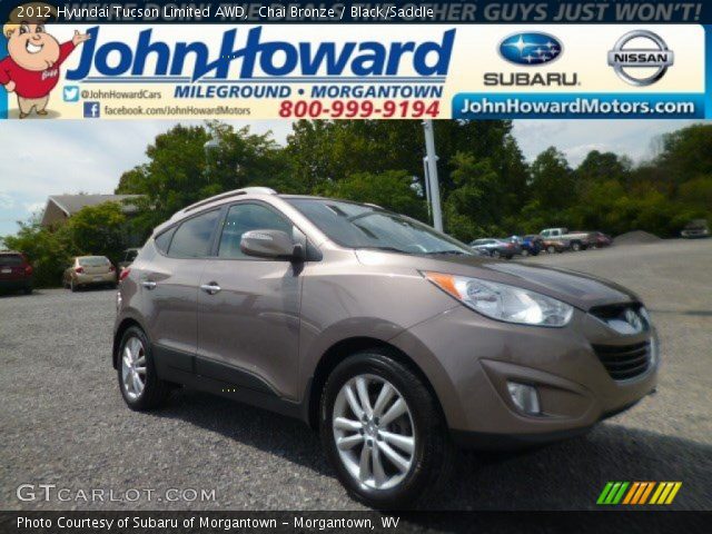 2012 Hyundai Tucson Limited AWD in Chai Bronze