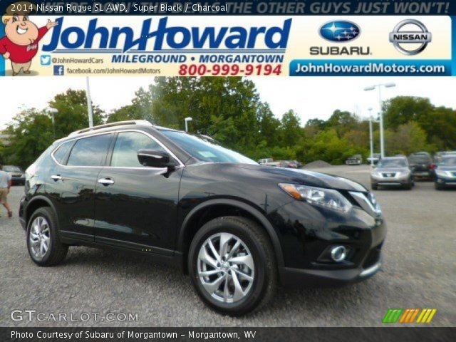 2014 Nissan Rogue SL AWD in Super Black