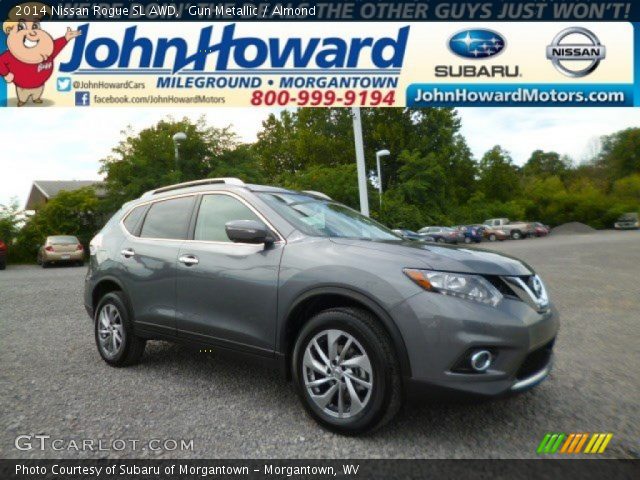 2014 Nissan Rogue SL AWD in Gun Metallic