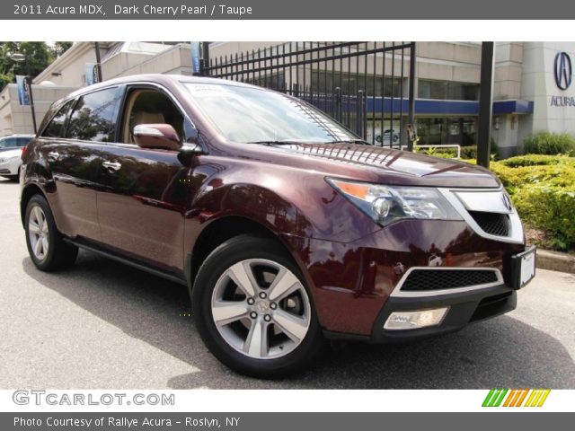 2011 Acura MDX  in Dark Cherry Pearl