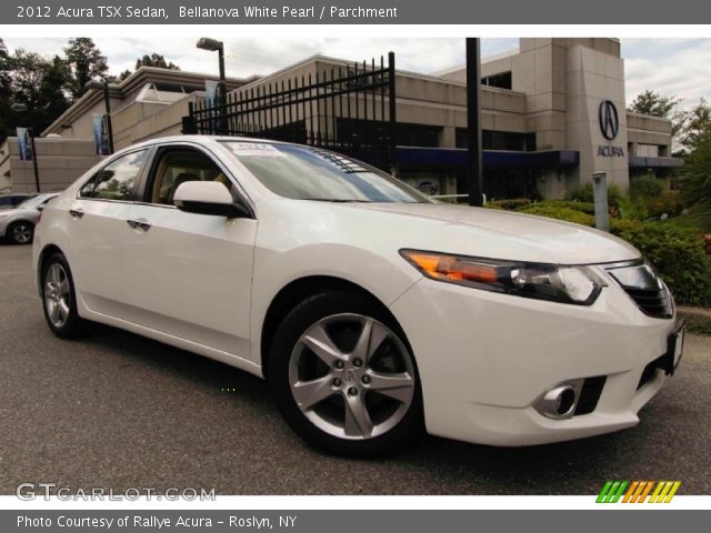 2012 Acura TSX Sedan in Bellanova White Pearl