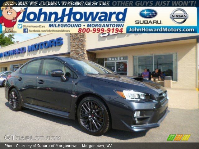 2015 Subaru WRX STI in Dark Gray Metallic