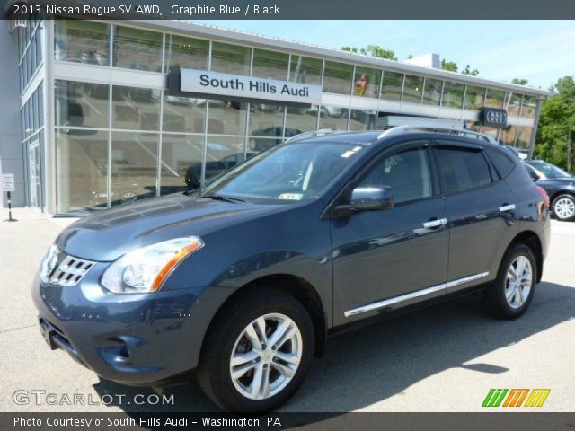 2013 Nissan Rogue SV AWD in Graphite Blue