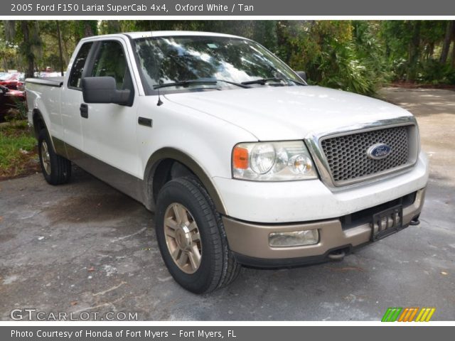 2005 Ford F150 Lariat SuperCab 4x4 in Oxford White