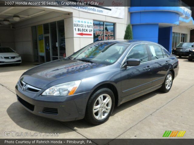 2007 Honda Accord SE Sedan in Graphite Pearl