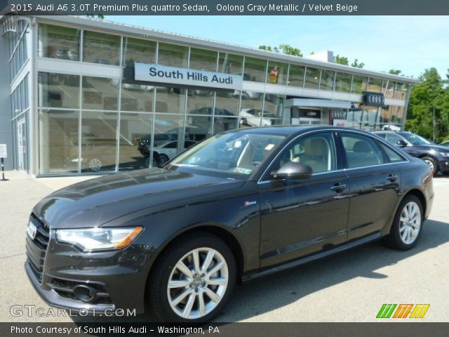 2015 Audi A6 3.0T Premium Plus quattro Sedan in Oolong Gray Metallic