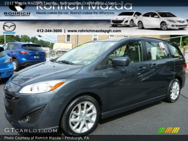 2012 Mazda MAZDA5 Touring in Metropolitan Gray Metallic