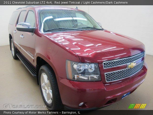 2011 Chevrolet Suburban LTZ 4x4 in Red Jewel Tintcoat