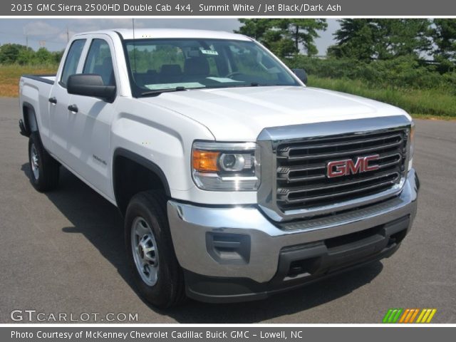 2015 GMC Sierra 2500HD Double Cab 4x4 in Summit White