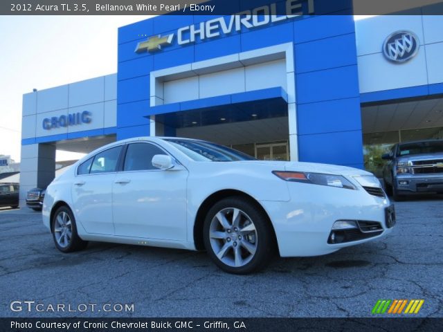 2012 Acura TL 3.5 in Bellanova White Pearl
