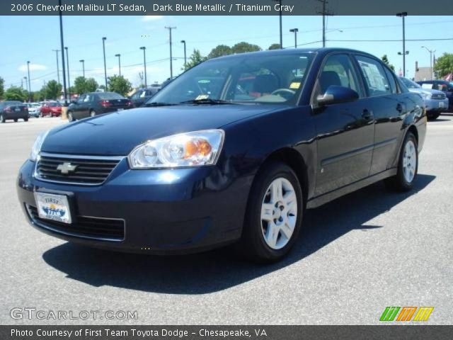 2006 Chevrolet Malibu LT Sedan in Dark Blue Metallic