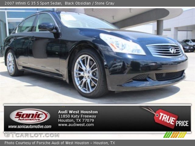 2007 Infiniti G 35 S Sport Sedan in Black Obsidian