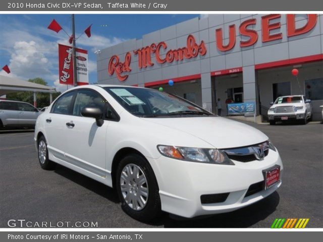 2010 Honda Civic DX-VP Sedan in Taffeta White