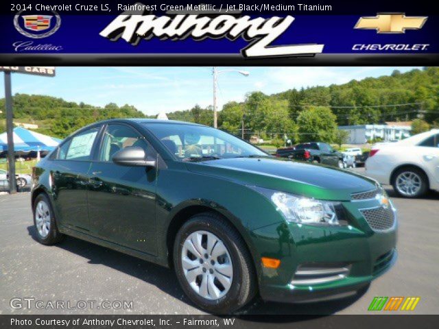 2014 Chevrolet Cruze LS in Rainforest Green Metallic