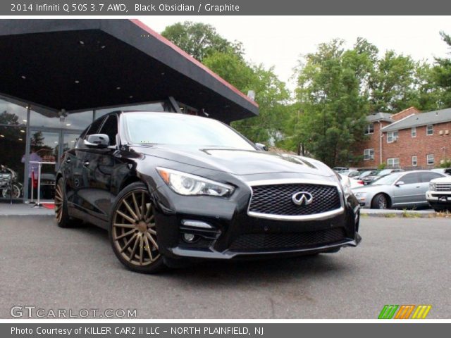 2014 Infiniti Q 50S 3.7 AWD in Black Obsidian