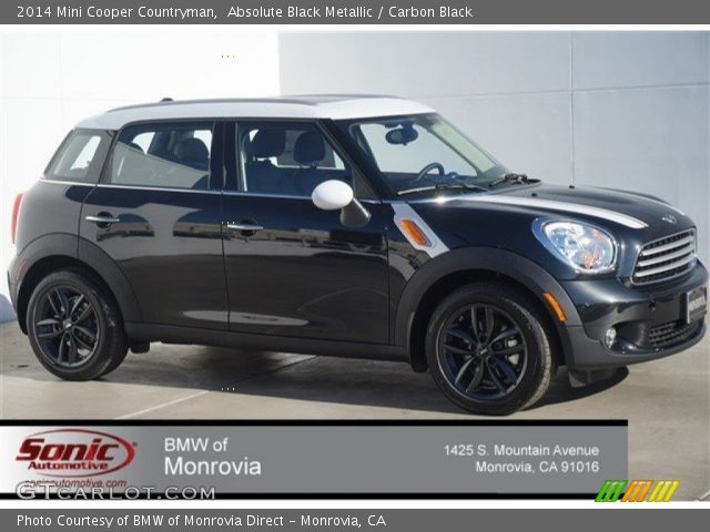 2014 Mini Cooper Countryman in Absolute Black Metallic