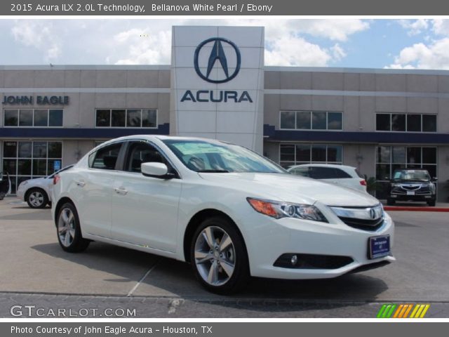 2015 Acura ILX 2.0L Technology in Bellanova White Pearl