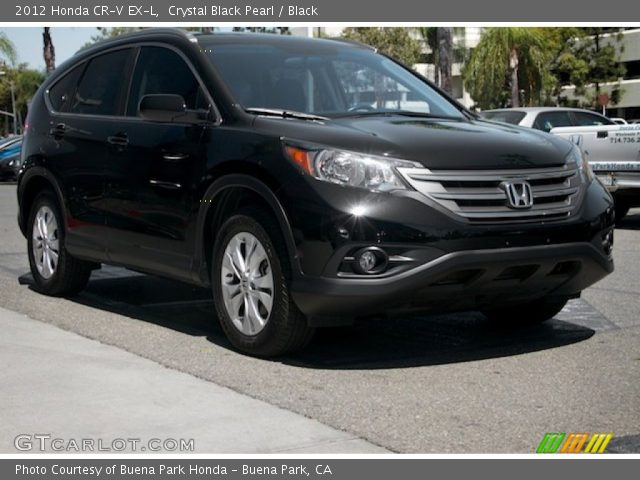 2012 Honda CR-V EX-L in Crystal Black Pearl