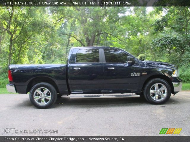 2013 Ram 1500 SLT Crew Cab 4x4 in True Blue Pearl