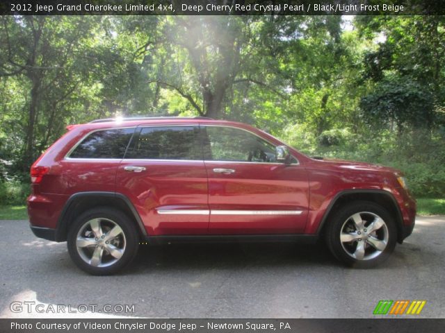 2012 Jeep Grand Cherokee Limited 4x4 in Deep Cherry Red Crystal Pearl