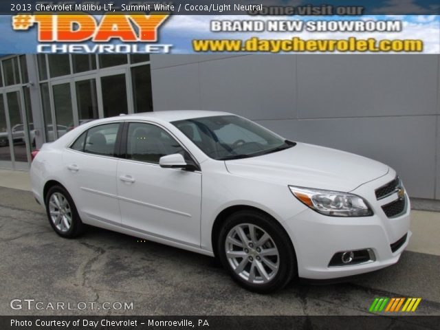2013 Chevrolet Malibu LT in Summit White