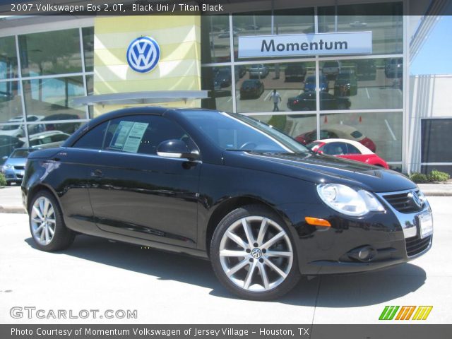 2007 Volkswagen Eos 2.0T in Black Uni