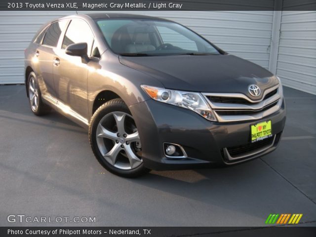 2013 Toyota Venza XLE in Magnetic Gray Metallic