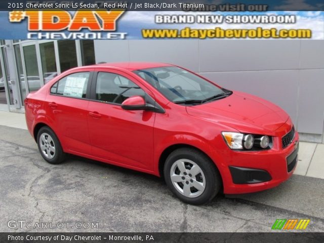 2015 Chevrolet Sonic LS Sedan in Red Hot