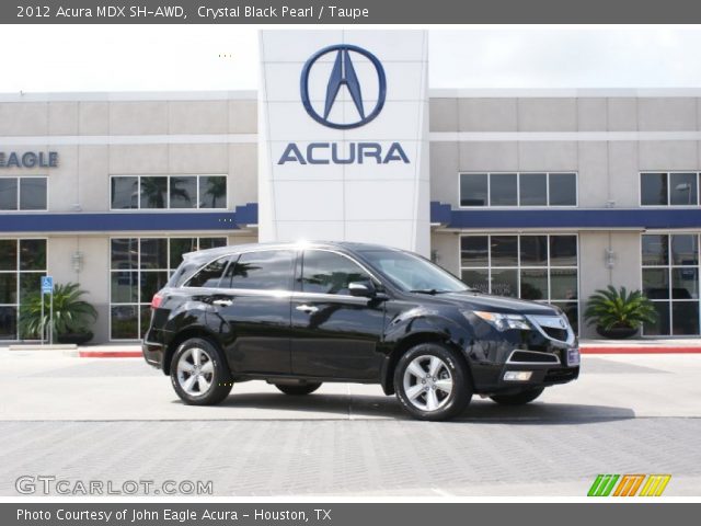 2012 Acura MDX SH-AWD in Crystal Black Pearl