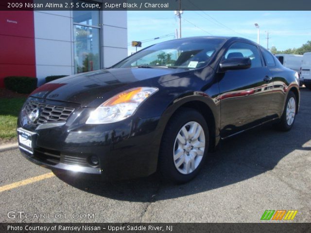 2009 Nissan Altima 2.5 S Coupe in Super Black