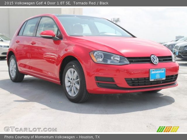 2015 Volkswagen Golf 4 Door 1.8T SE in Tornado Red