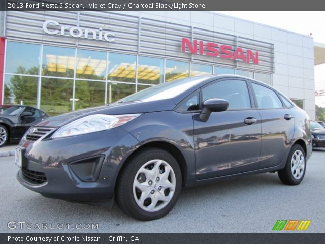 2013 Ford Fiesta S Sedan in Violet Gray