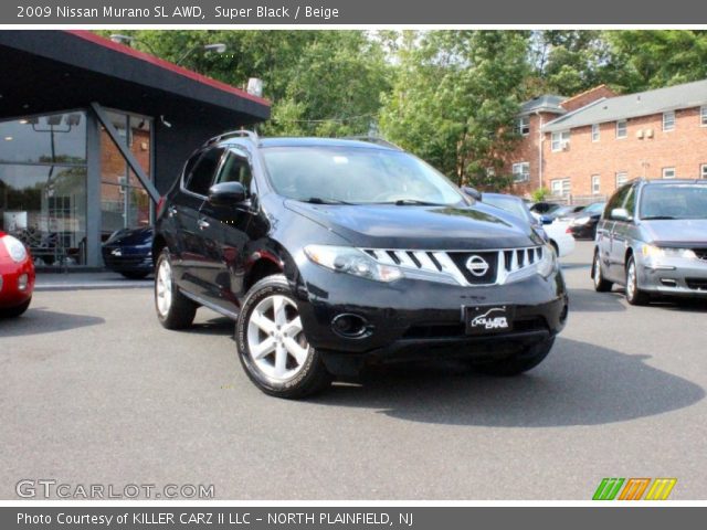 2009 Nissan Murano SL AWD in Super Black