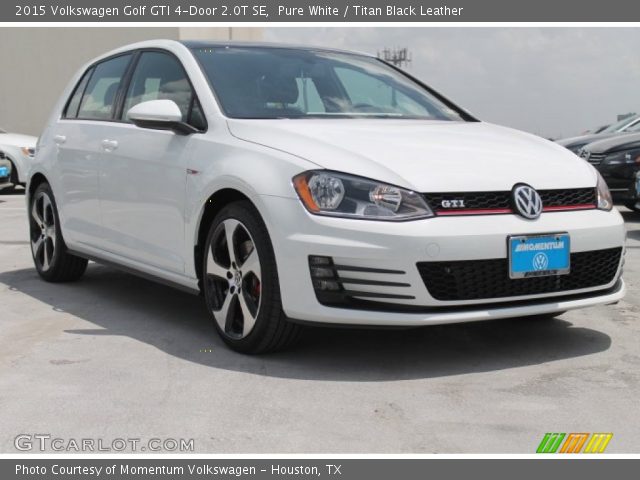2015 Volkswagen Golf GTI 4-Door 2.0T SE in Pure White
