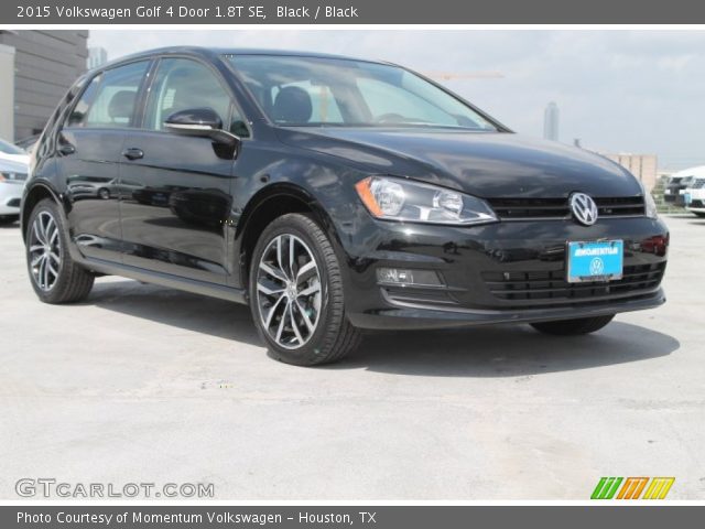 2015 Volkswagen Golf 4 Door 1.8T SE in Black