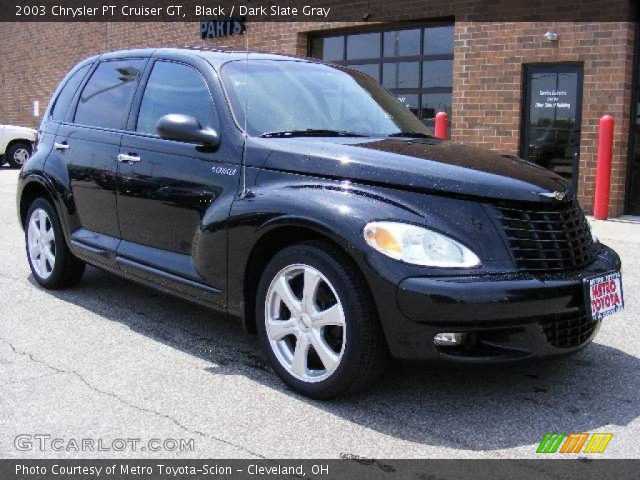 2003 Chrysler PT Cruiser GT in Black