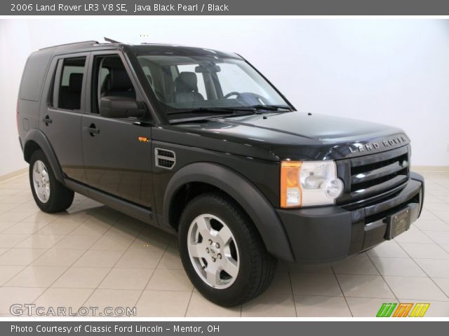 2006 Land Rover LR3 V8 SE in Java Black Pearl