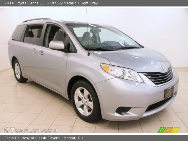 2014 Toyota Sienna LE in Silver Sky Metallic