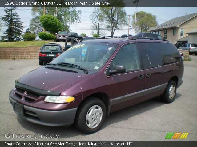 1998 Dodge Grand Caravan SE in Maroon Pearl