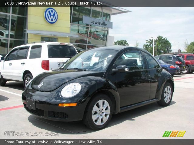 2009 Volkswagen New Beetle 2.5 Coupe in Black