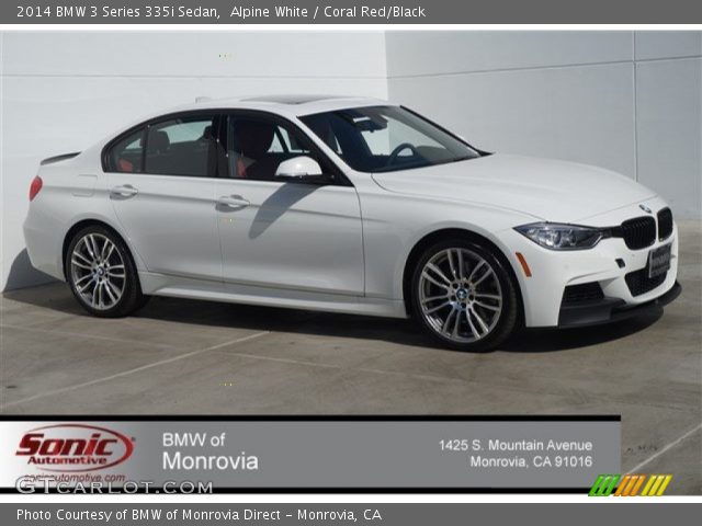 2014 BMW 3 Series 335i Sedan in Alpine White